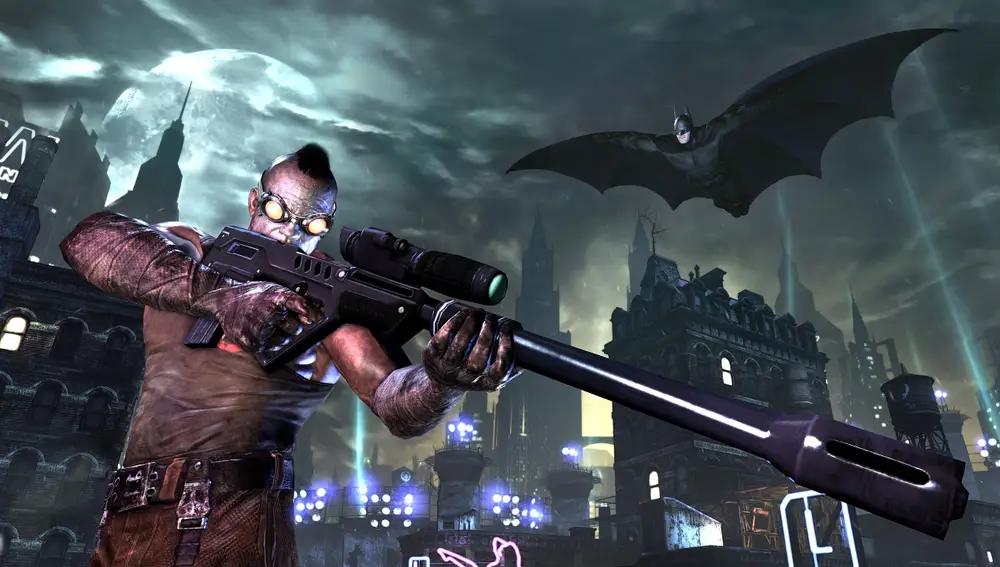 Batman: Arkham City - sniper