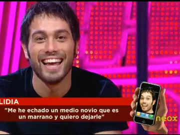 Dani al aparato. Lidia Dani al aparato. Lidia