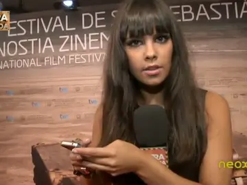 Cristina Pedroche en Donostia Cristina Pedroche en Donostia