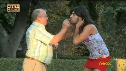 Raúl Gomez travestido Raúl Gomez travestido