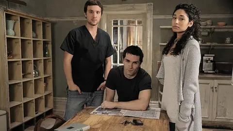 Los protagonistas de 'Casi Humanos' Los protagonistas de 'Casi Humanos'