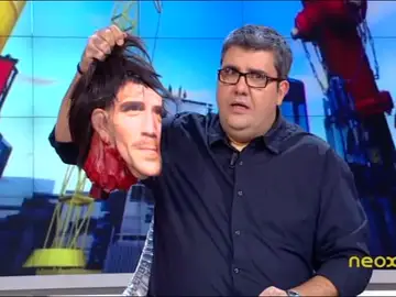 Cabeza de Dani Martín Cabeza de Dani Martín