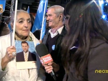 Cristina Pedroche, en la fiesta del PP