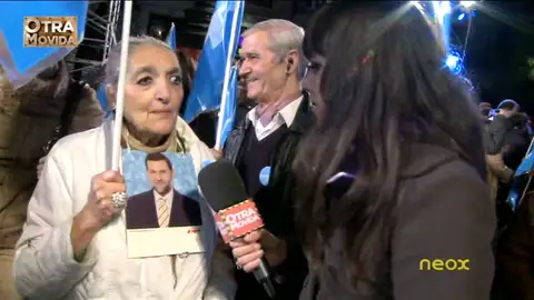 Cristina Pedroche, en la fiesta del PP Cristina Pedroche, en la fiesta del PP