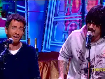 Pablo Motos y Melendi se marcan un concierto solidario Pablo Motos y Melendi se marcan un concierto solidario
