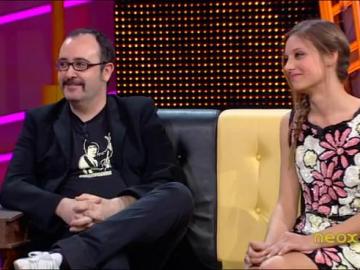 Carlos Areces y Michelle Jenner