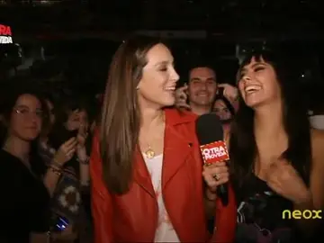 Pedroche en el concierto de Enrique Iglesias Pedroche en el concierto de Enrique Iglesias