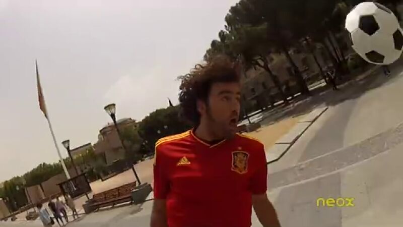 Raúl se despierta para venir al programa