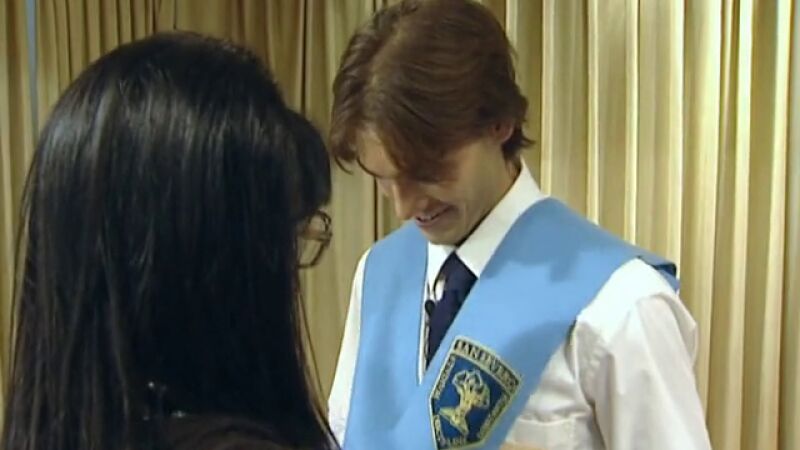 Los alumnos reciben sus calificaciones