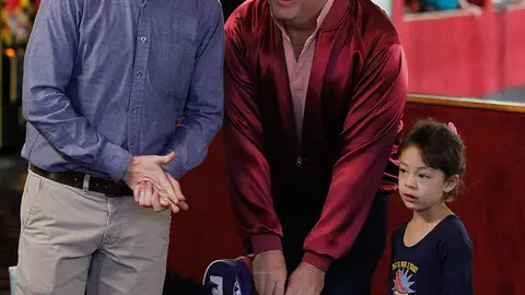 Mitch, Cam y Lily en Modern Family Mitch, Cam y Lily en Modern Family