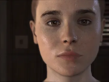 Primer plano de Ellen Page Primer plano de Ellen Page