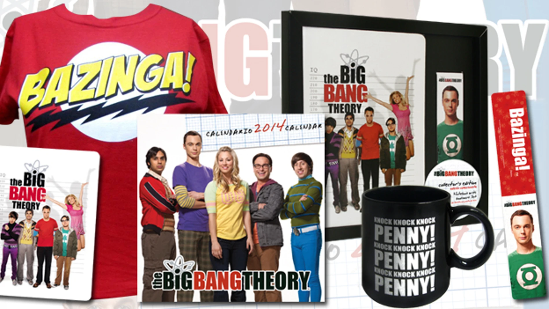 Regalos del concurso "The Big Bang Theory: La Exhibición"