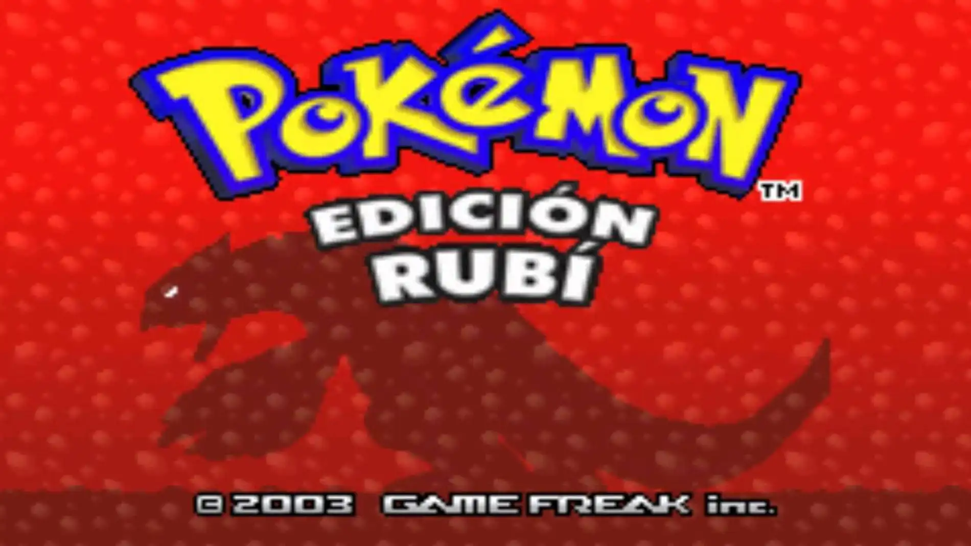 Pokemon Edición Rubí