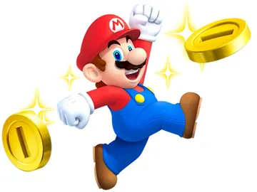 Super Mario y sus monedas de oro Super Mario y sus monedas de oro