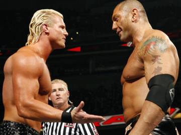 Batista frente a Dolph Ziggler