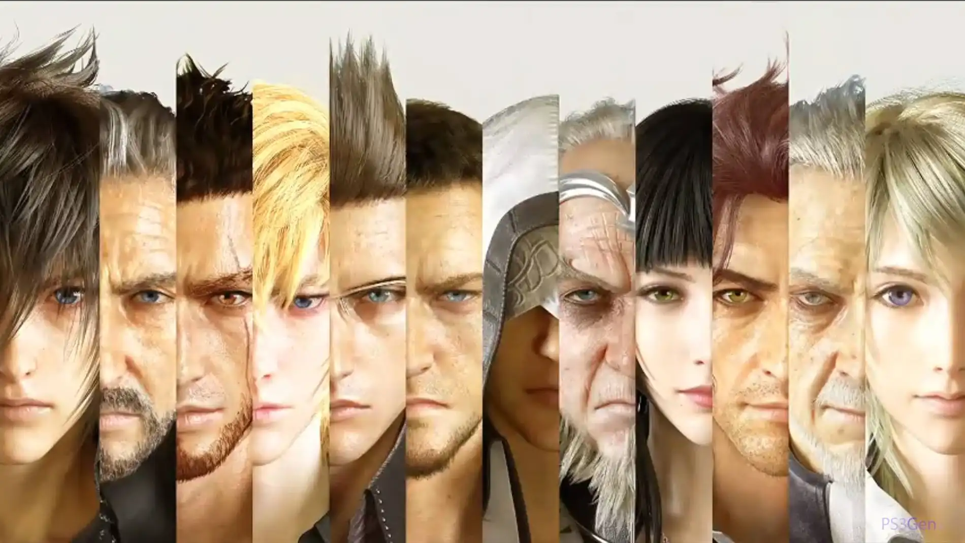 Los personajes de Final Fantasy XV
