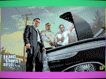 GTA V en Commodore 64 GTA V en Commodore 64