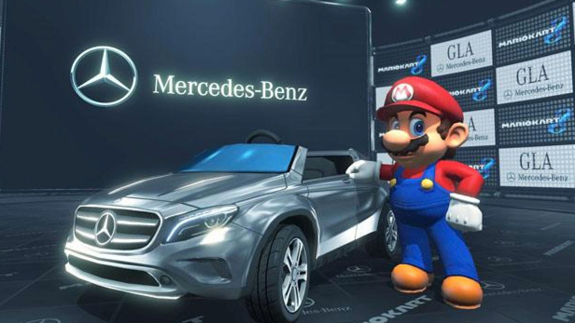 Mario Kart y Mercedes Benz