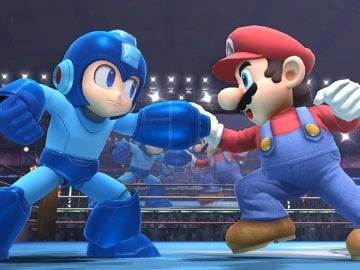 Megaman y Mario, en combate