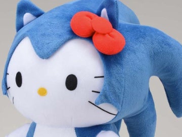 Sonic hecho Hello Kitty
