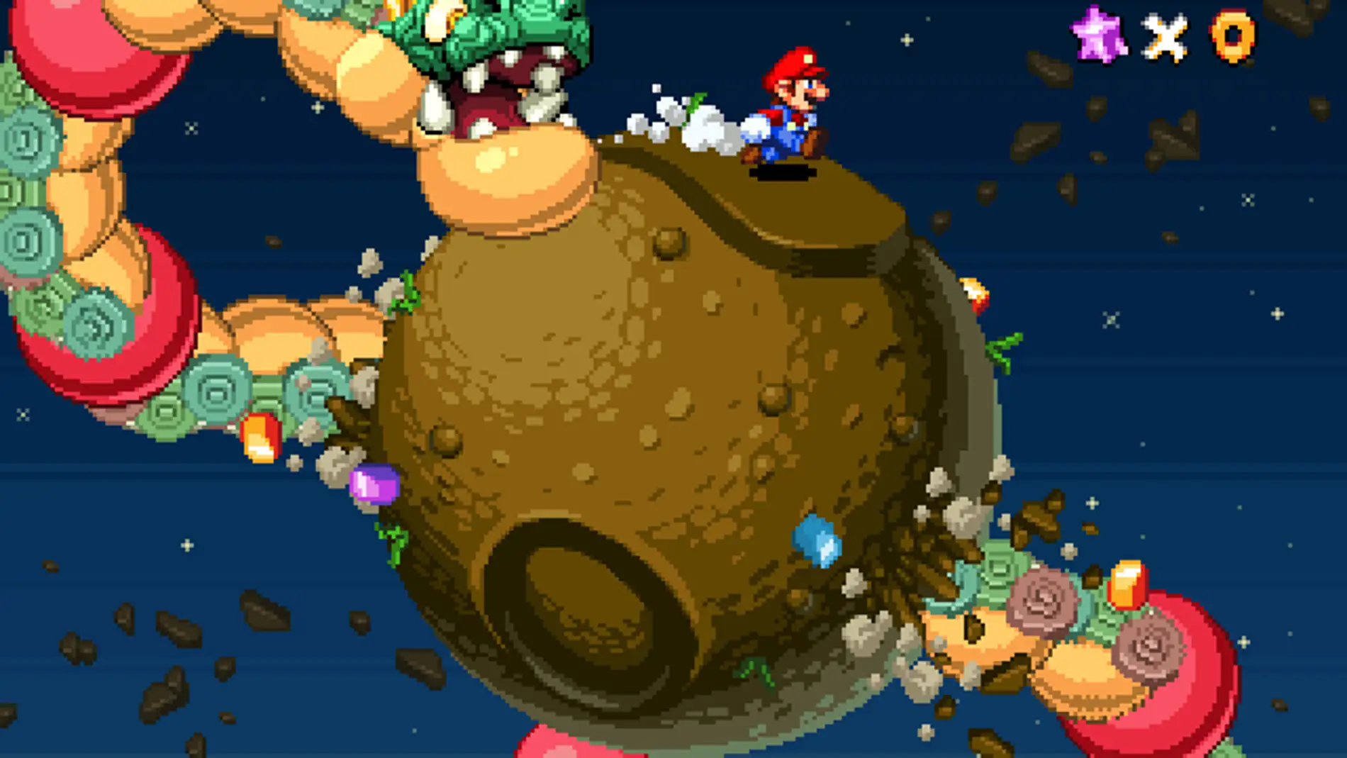 Super Mario Galaxy en 16 bits