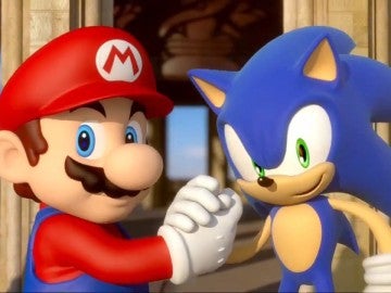 Mario y Sonic se dan la mano