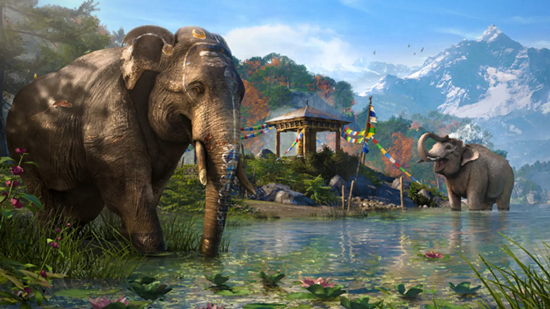 Elefantes en Far Cry 4