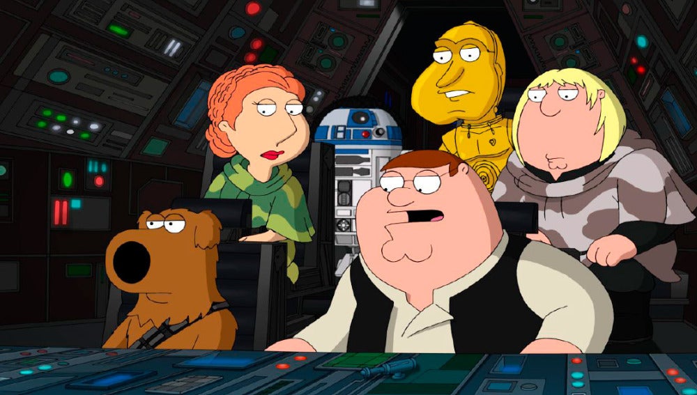 Padre de Familia rinde homenaje a Star Wars, en NEOX