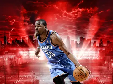 Kevin Durant, imagen de NBA 2K15 Kevin Durant, imagen de NBA 2K15