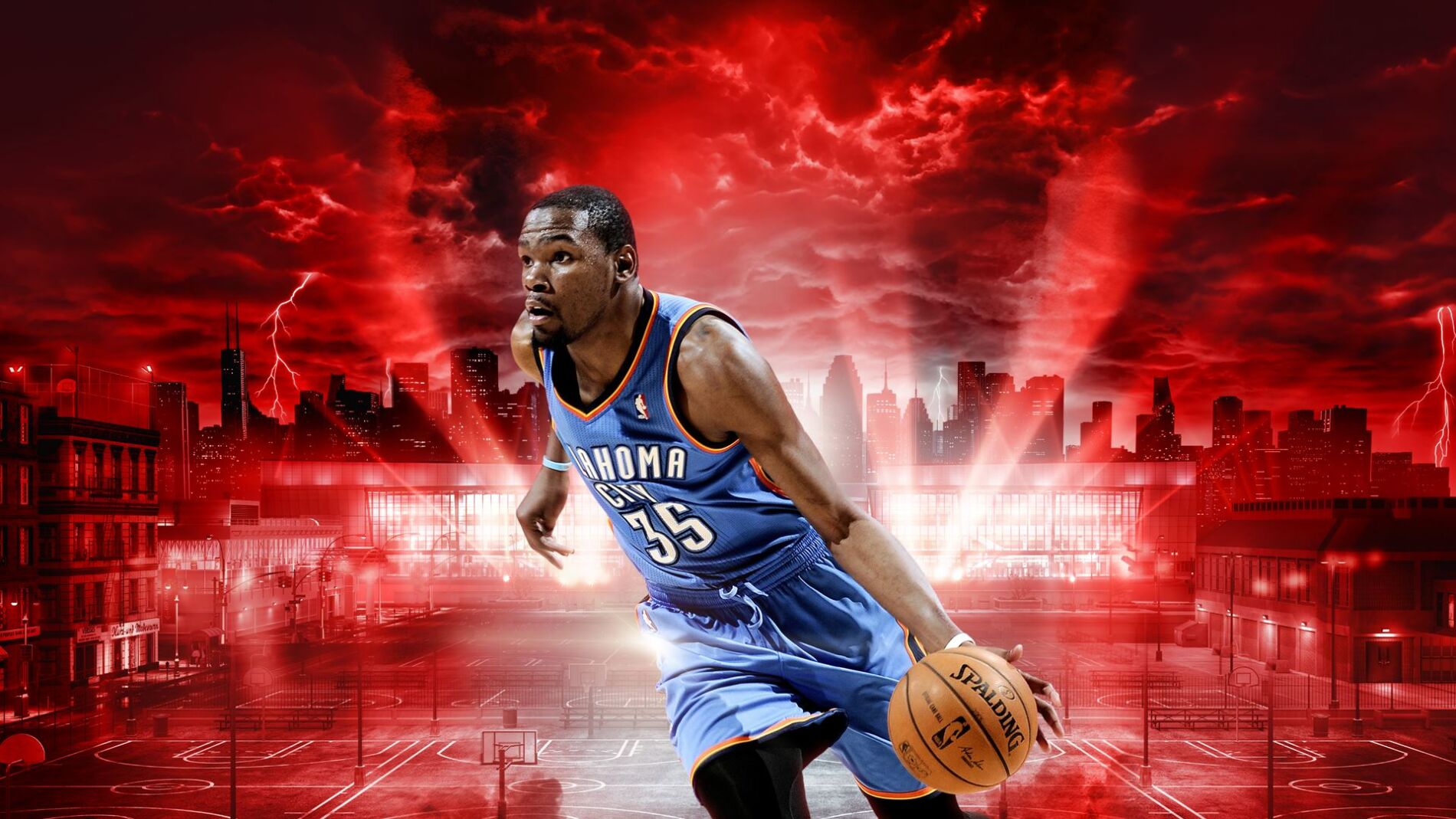 Kevin Durant, imagen de NBA 2K15