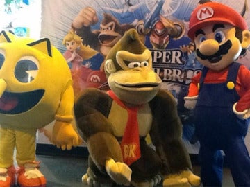 Pac Man, Donkey Kong y Mario, en la Madrid Games Week 2014