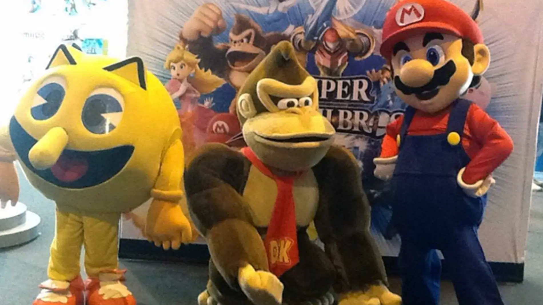 Pac Man, Donkey Kong y Mario, en la Madrid Games Week 2014