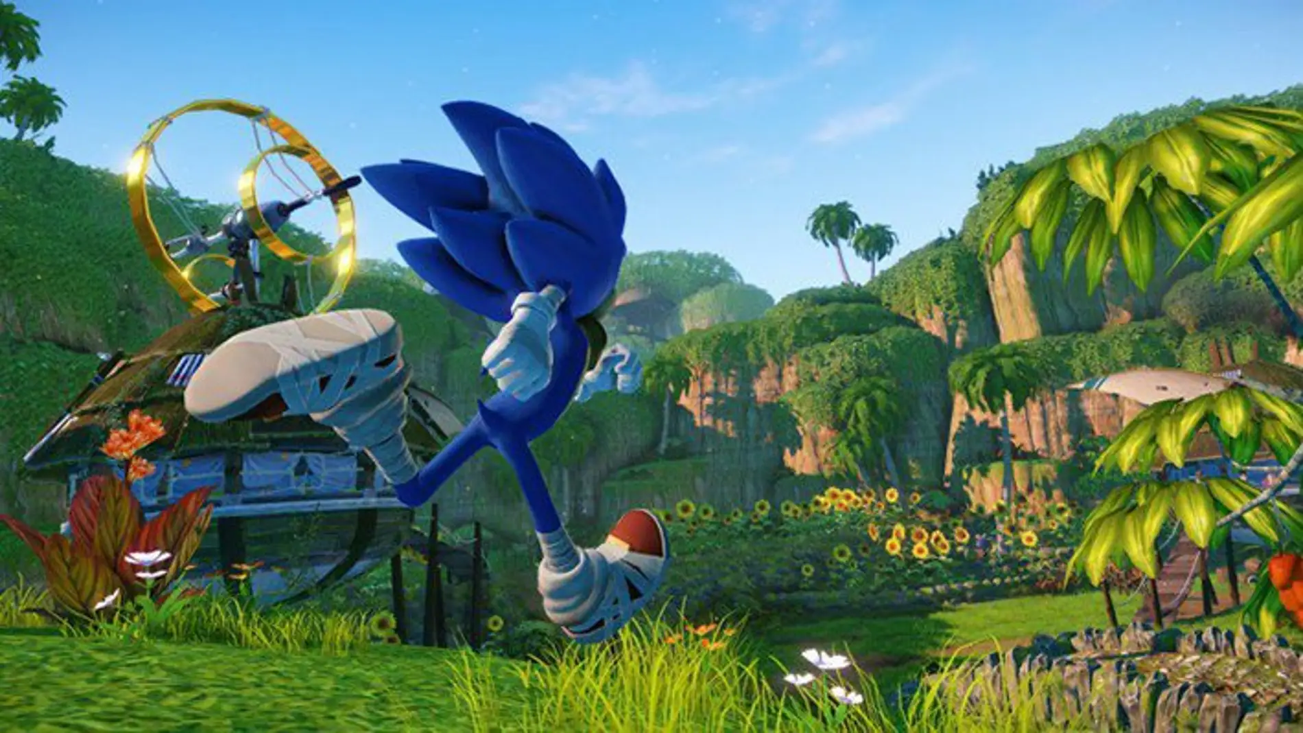 Sonic corretea en Sonic Boom