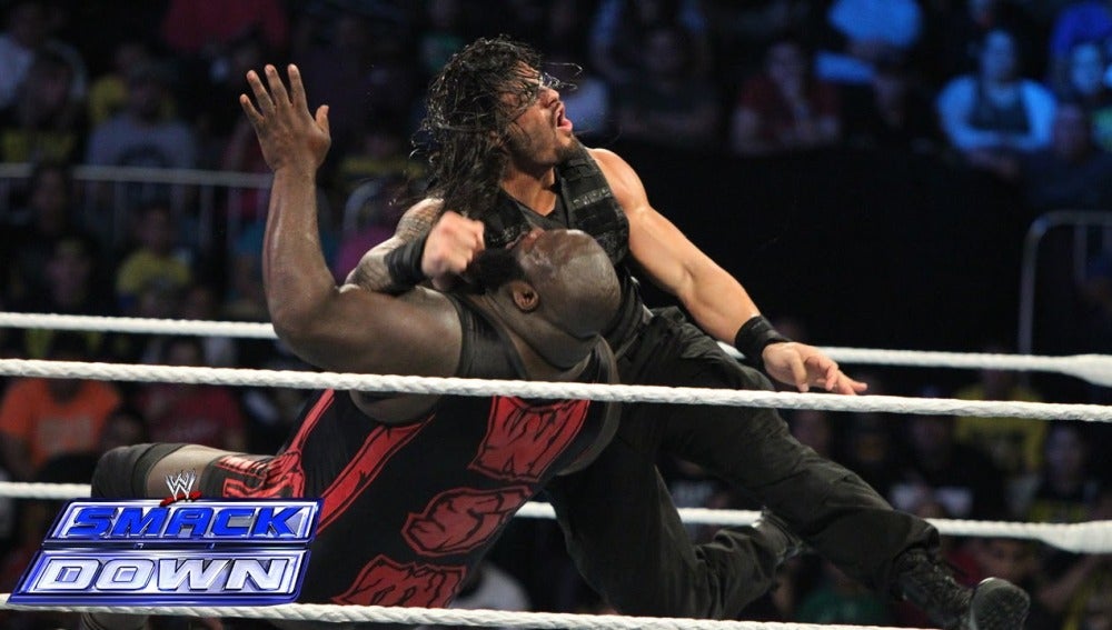 Roman Reings y Mark Henry