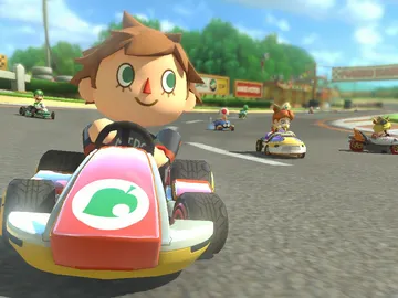El Aldeano, en Mario Kart 8 El Aldeano, en Mario Kart 8