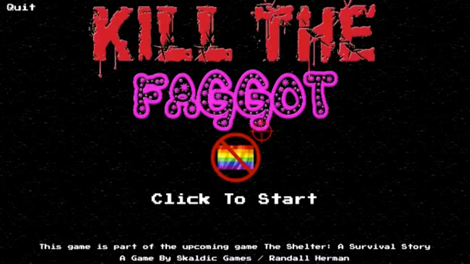 Kill the Faggot