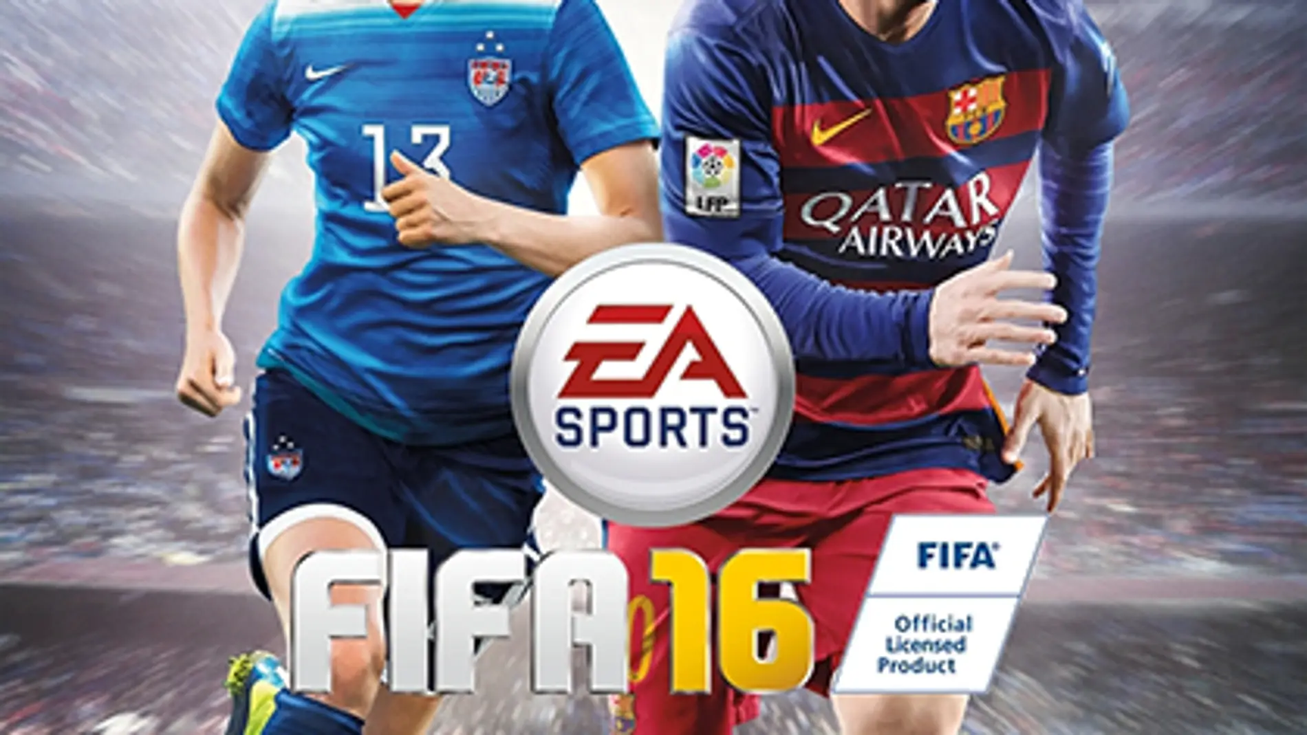 Portada de FIFA 16 en Norteamerica