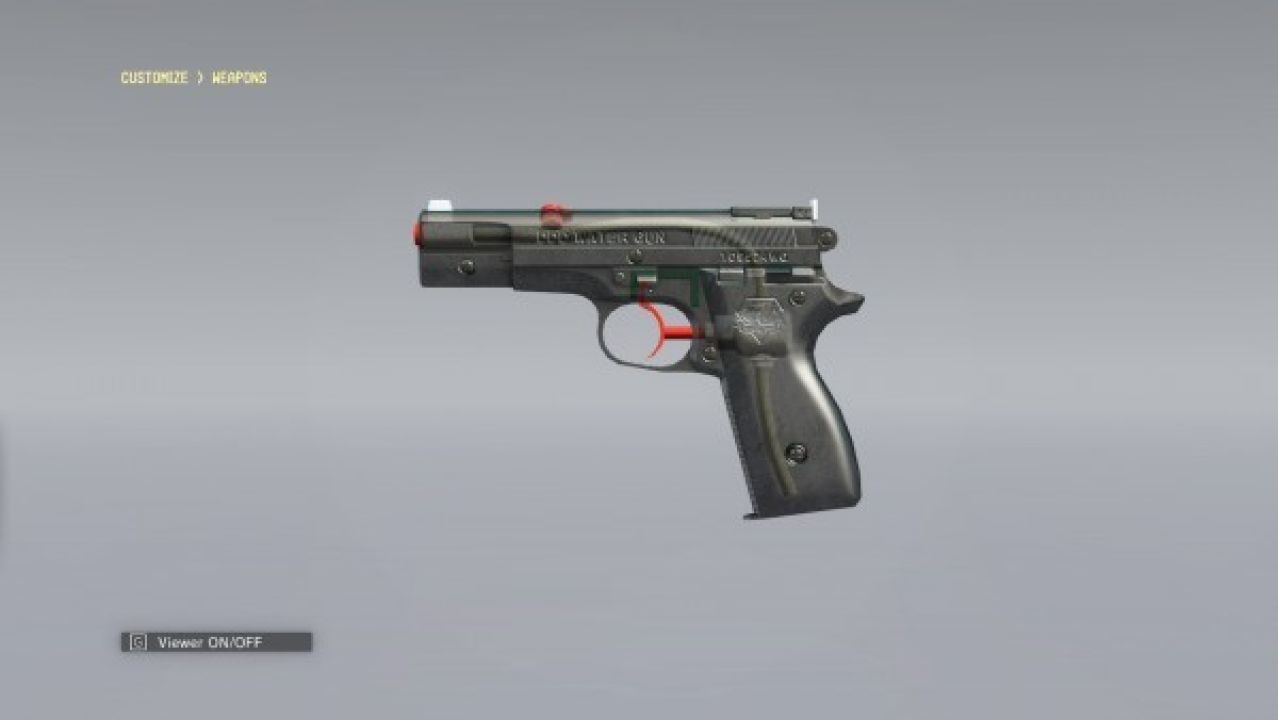 Pistolas de agua en MGSV