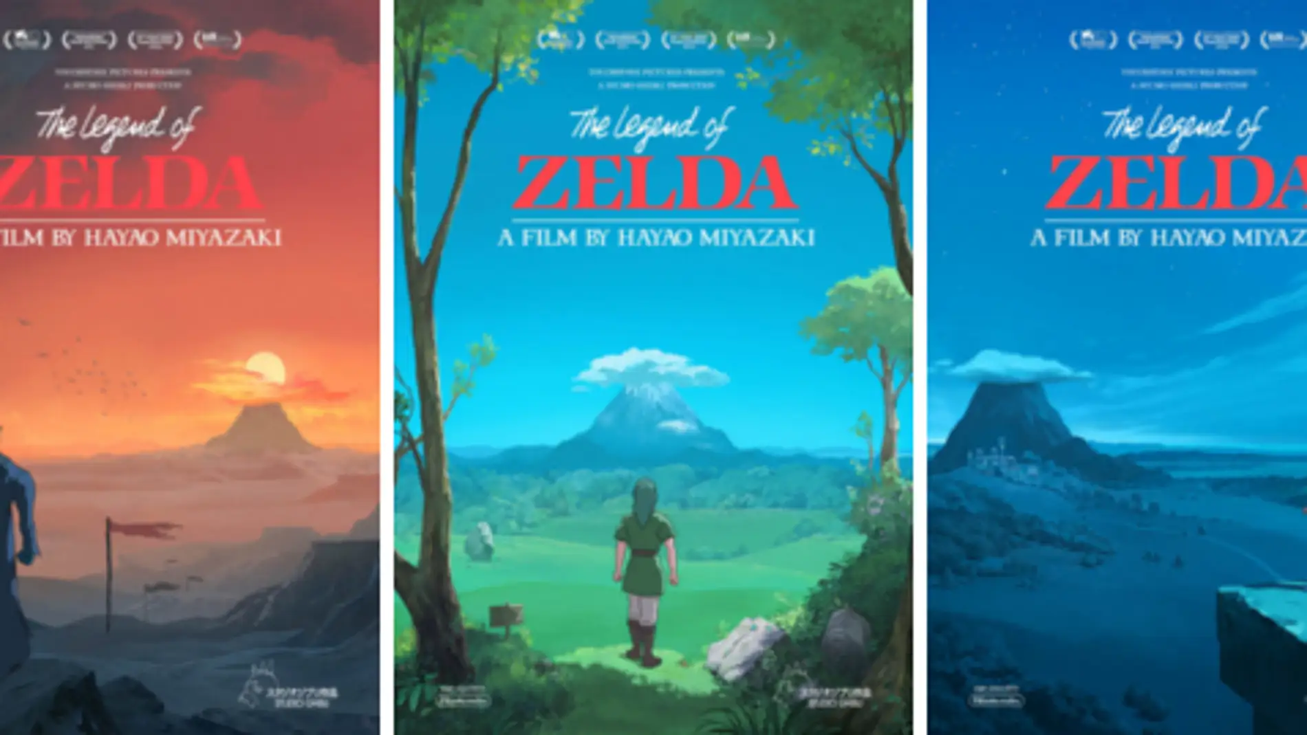The Legend of Zelda al estilo de Studio Ghibli
