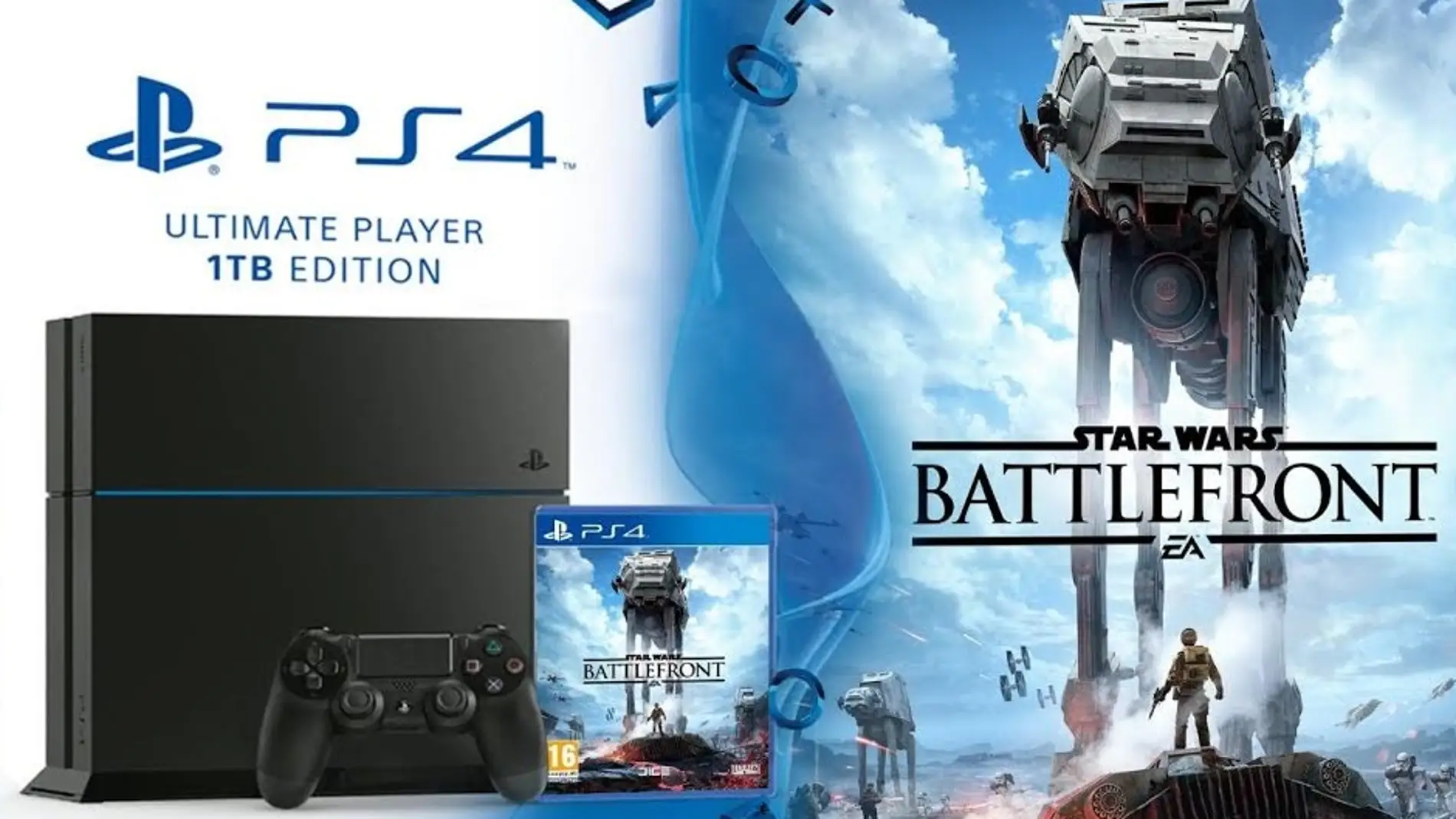 Pack PS4 y Star Wars: Battlefront