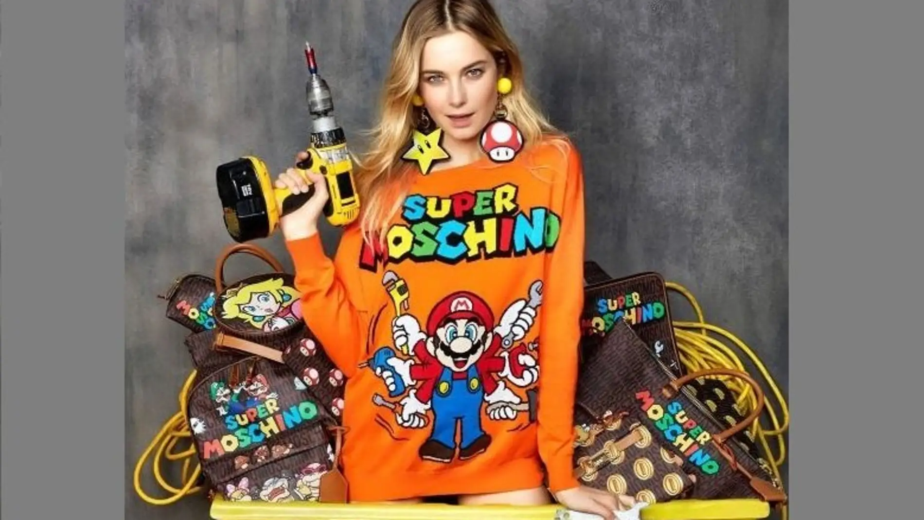 Nintendo lanzará una línea de ropa con la firma Moschino