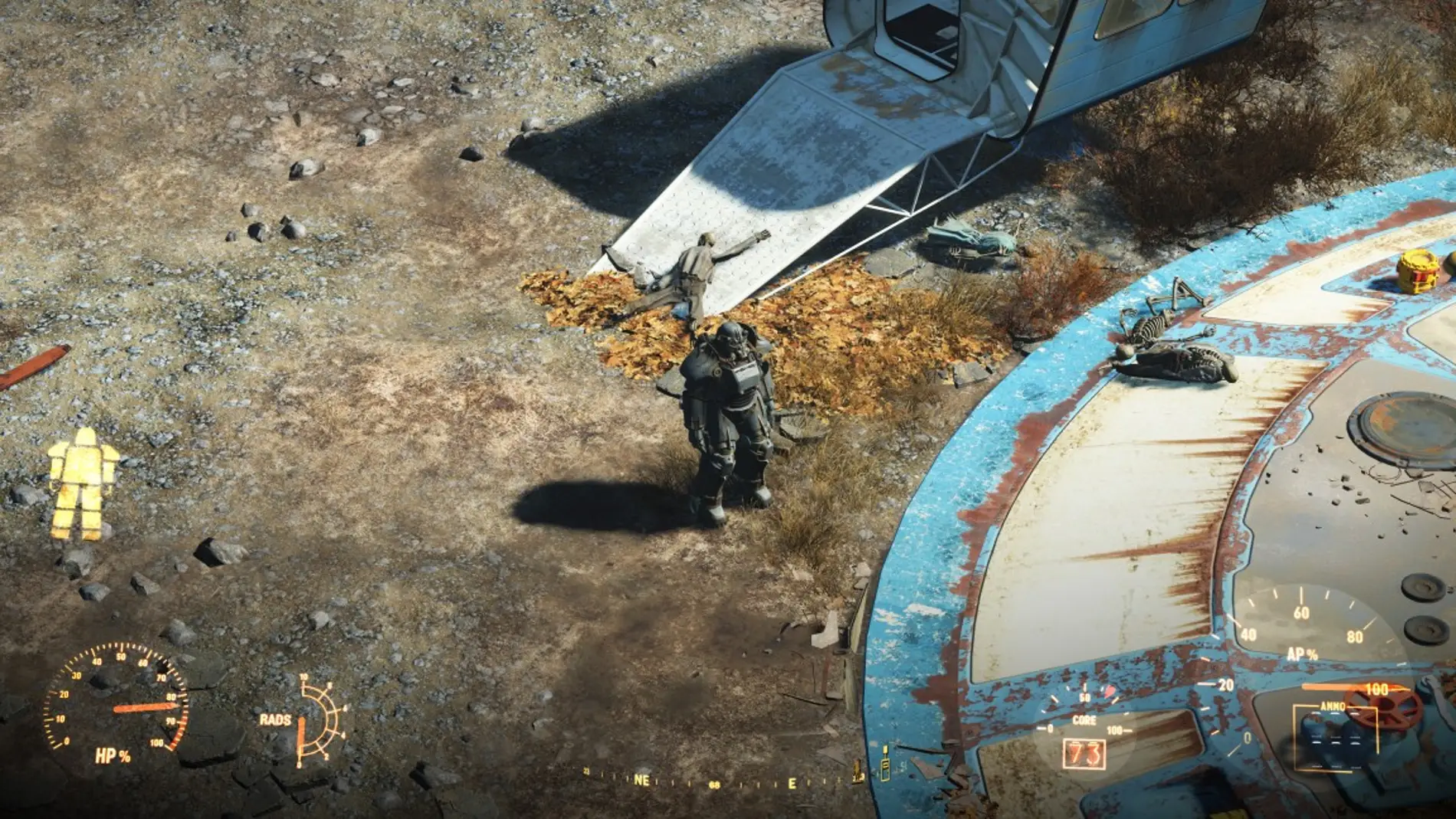 Fallout 4 en vista isométrica