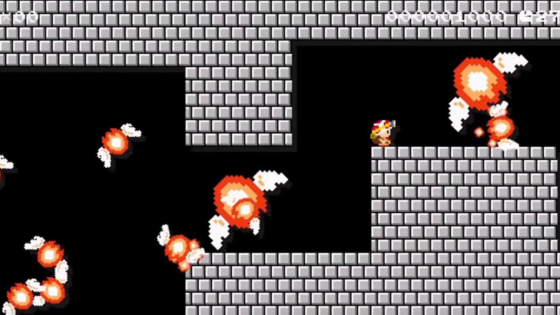 Capitán Toad en Super Mario Maker