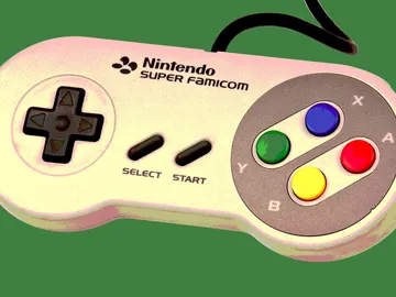 El gamepad de SNES El gamepad de SNES