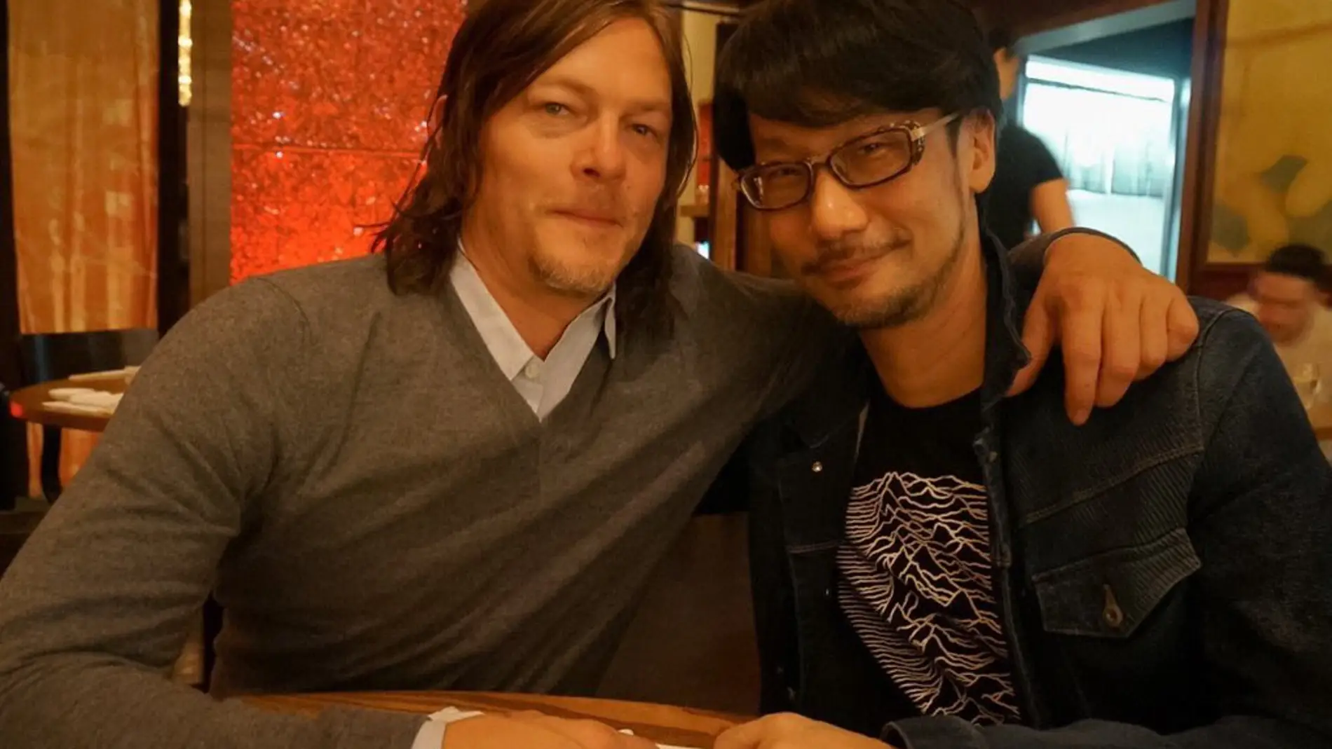Norman Reedus e Hideo Kojima