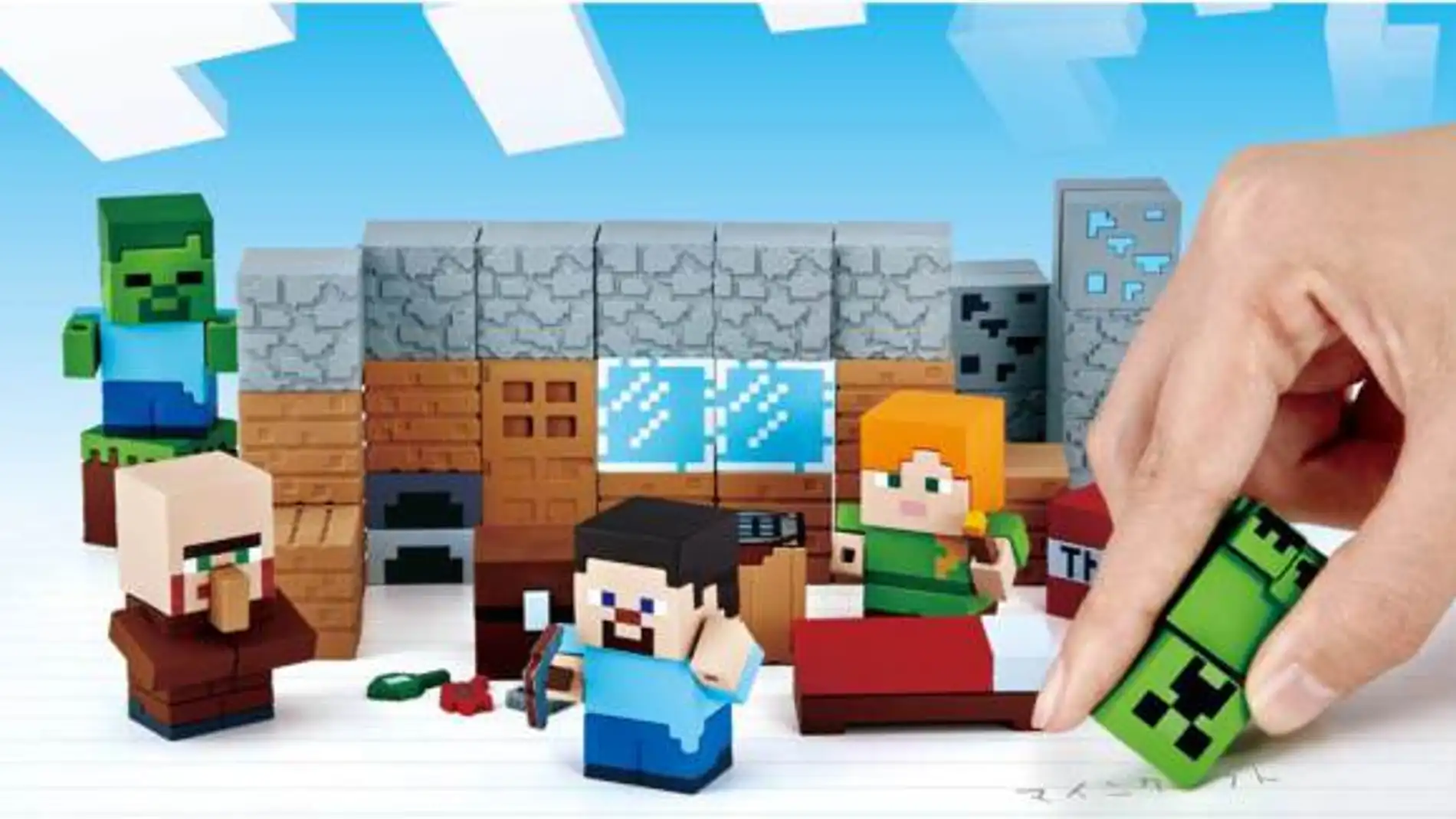 Gomas de borrar de Minecraft