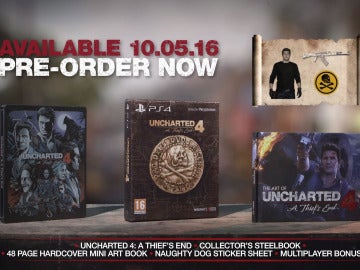 Edición especial de Uncharted 4