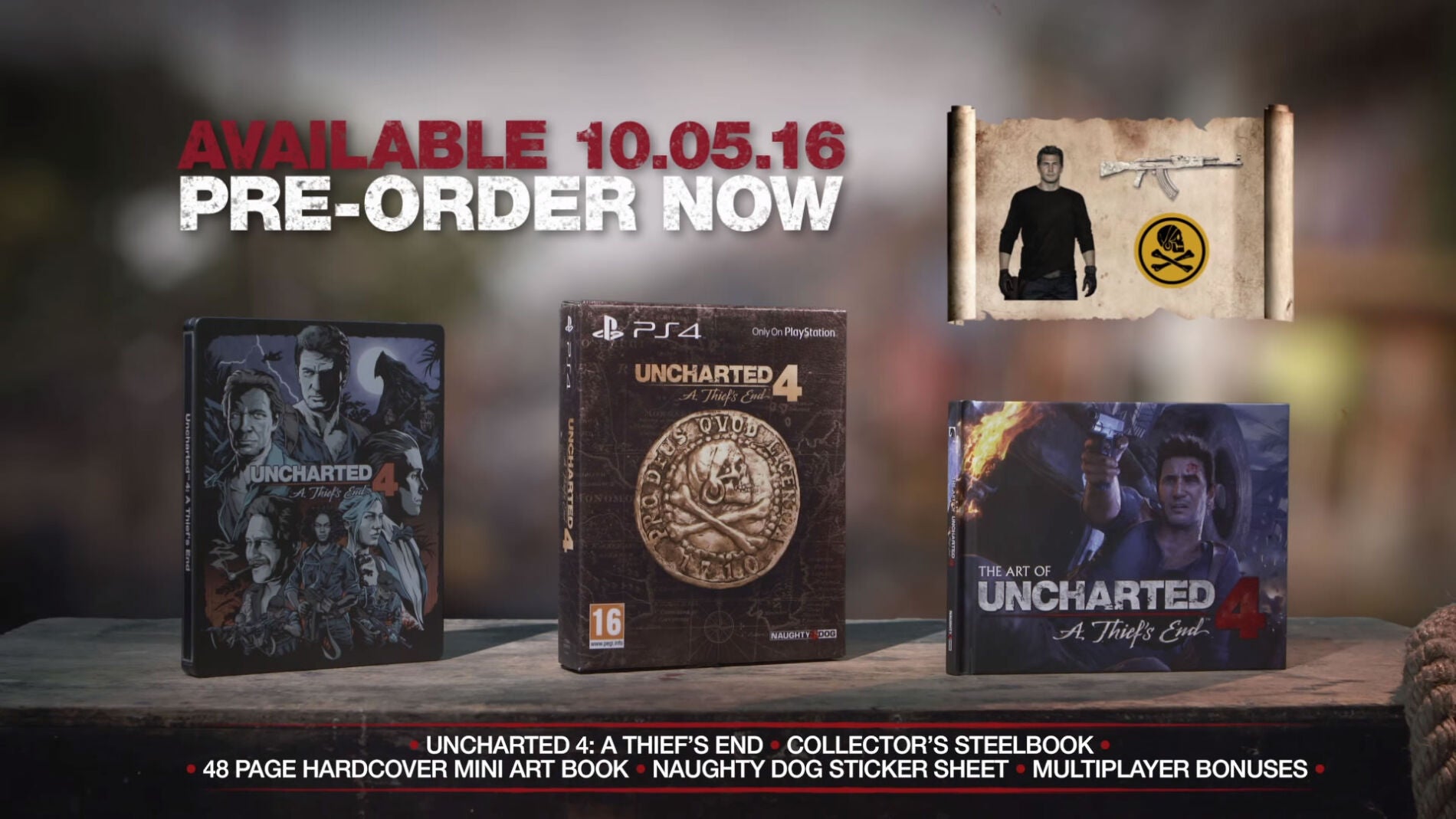 Edición especial de Uncharted 4