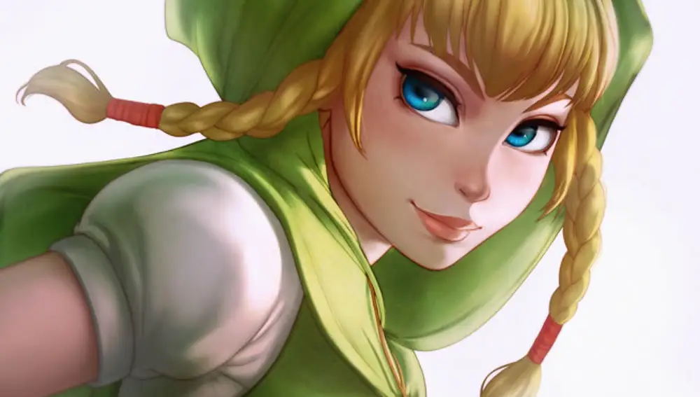 Linkle, versión femenina de Link en Hyrule Warriors