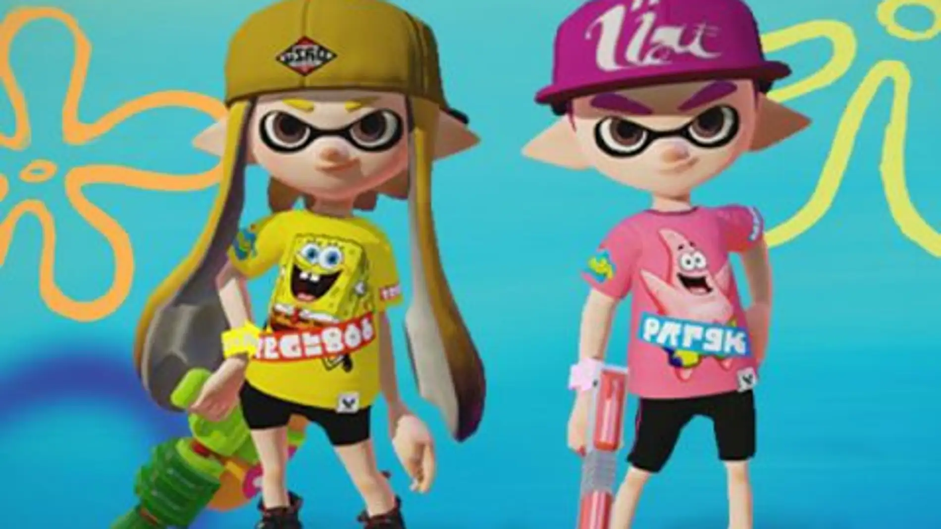 Calamares de Splatoon
